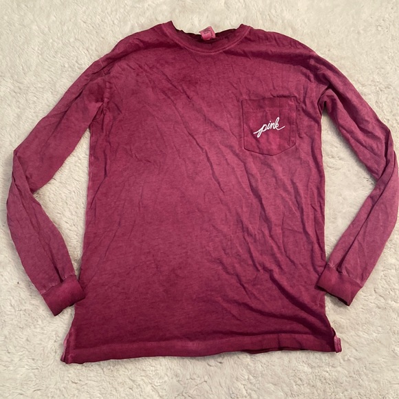 Over-Sized, PINK, Long-Sleeve - Picture 2 of 2
